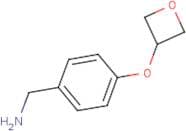 [4-(Oxetan-3-yloxy)phenyl]methanamine