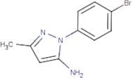 1-(4-Bromophenyl)-3-methyl-1H-pyrazol-5-amine