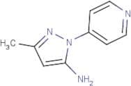 3-Methyl-1-(pyridin-4-yl)-1H-pyrazol-5-amine