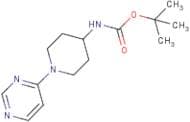 tert-Butyl N-[1-(pyrimidin-4-yl)piperidin-4-yl]carbamate