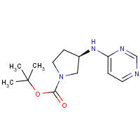 tert-Butyl (3R)-3-(pyrimidin-4-ylamino)pyrrolidine-1-carboxylate