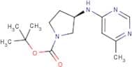 tert-Butyl (3R)-3-[(6-methylpyrimidin-4-yl)amino]pyrrolidine-1-carboxylate