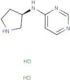 N-[(3R)-Pyrrolidin-3-yl]pyrimidin-4-amine dihydrochloride
