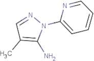 4-Methyl-1-(pyridin-2-yl)-1H-pyrazol-5-amine