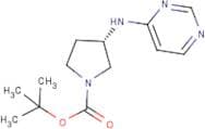 tert-Butyl (3S)-3-(pyrimidin-4-ylamino)pyrrolidine-1-carboxylate