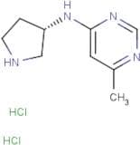 6-Methyl-N-[(3S)-pyrrolidin-3-yl]pyrimidin-4-amine dihydrochloride