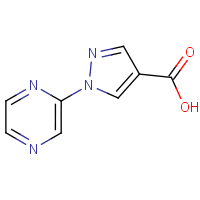 1-(Pyrazin-2-yl)-1H-pyrazole-4-carboxylic acid