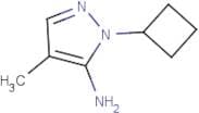 1-Cyclobutyl-4-methyl-1H-pyrazol-5-amine