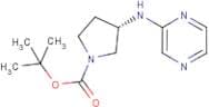 tert-Butyl (3S)-3-(pyrazin-2-ylamino)pyrrolidine-1-carboxylate