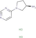 (3R)-1-(Pyrimidin-4-yl)pyrrolidin-3-amine dihydrochloride