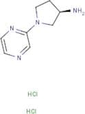 (3R)-1-(Pyrazin-2-yl)pyrrolidin-3-amine dihydrochloride