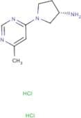 (3S)-1-(6-Methylpyrimidin-4-yl)pyrrolidin-3-amine dihydrochloride