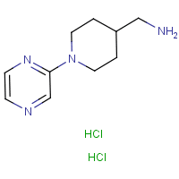 [1-(Pyrazin-2-yl)piperidin-4-yl]methanamine dihydrochloride