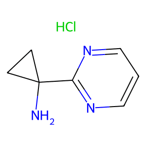 1-(Pyrimidin-2-yl)cyclopropan-1-amine hydrochloride