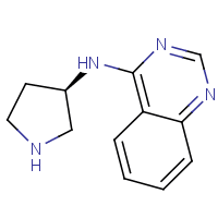 N-[(3R)-Pyrrolidin-3-yl]quinazolin-4-amine