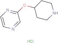 2-(Piperidin-4-yloxy)pyrazine hydrochloride