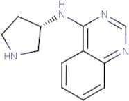 N-[(3S)-Pyrrolidin-3-yl]quinazolin-4-amine