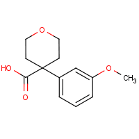 4-(3-Methoxyphenyl)oxane-4-carboxylic acid