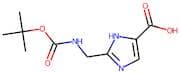 2-(Aminomethyl)-1H-imidazole-5-carboxylic acid, 2-BOC protected