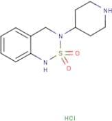 3-(Piperidin-4-yl)-3,4-dihydro-1H-2,1,3-benzothiadiazine 2,2-dioxide hydrochloride