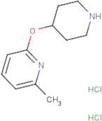 2-Methyl-6-(piperidin-4-yloxy)pyridine dihydrochloride
