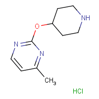 4-Methyl-2-(piperidin-4-yloxy)pyrimidine hydrochloride