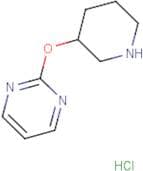 2-(Piperidin-3-yloxy)pyrimidine hydrochloride