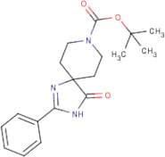 tert-Butyl 4-oxo-2-phenyl-1,3,8-triazaspiro[4.5]dec-1-ene-8-carboxylate