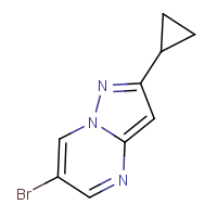 6-Bromo-2-cyclopropylpyrazolo[1,5-a]pyrimidine
