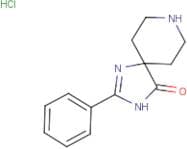2-Phenyl-1,3,8-triazaspiro[4.5]dec-1-en-4-one hydrochloride