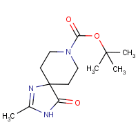 tert-Butyl 2-methyl-4-oxo-1,3,8-triazaspiro[4.5]dec-1-ene-8-carboxylate