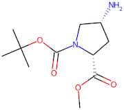 1-tert-Butyl 2-methyl (2R,4R)-4-aminopyrrolidine-1,2-dicarboxylate