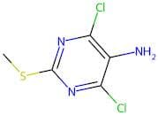 4,6-Dichloro-2-(methylthio)-5-pyrimidineamine