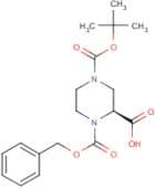 (2S)-1-Benzyloxycarbonyl-4-tert-butoxycarbonyl-piperazine-2-carboxylic acid