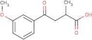 2-Methyl-4-oxo-4-(3'-methoxyphenyl)butyric acid