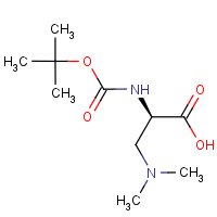 N-(tert-Butoxycarbonyl)-3-(dimethylamino)-D-alanine