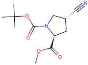 1-tert-Butyl 2-methyl (2S,4R)-4-cyanopyrrolidine-1,2-dicarboxylate