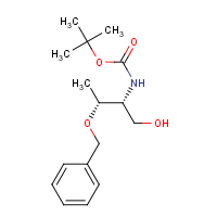 (2R,3R)-2-Amino-3-(benzyloxy)butan-1-ol, N-BOC protected