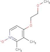 4-(2-Methoxyethoxy)-2,3-dimethylpyridin-1-ium-1-olate