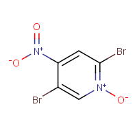 2,5-Dibromo-4-nitropyridin-1-ium-1-olate