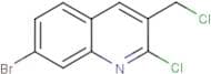7-Bromo-2-chloro-3-(chloromethyl)quinoline