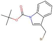3-(Bromomethyl)-1H-indole, N-BOC protected