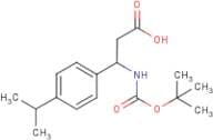 3-tert-Butoxycarbonylamino-3-(4-isopropylphenyl)-propionic acid