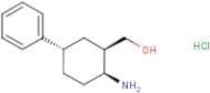 cis-(2-Amino-trans-5-phenyl-cyclohexyl)-methanol hydrochloride