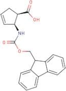 cis-2-(((9H-Fluoren-9-yl)methoxy)carbonylamino)cyclopent-3-ene-1-carboxylic acid