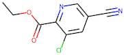 Ethyl 3-chloro-5-cyanopyridine-2-carboxylate