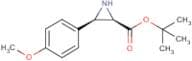 cis-tert-Butyl 3-(4-methoxyphenyl)aziridine-2-carboxylate