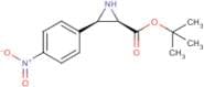 cis-tert-Butyl 3-(4-nitrophenyl)aziridine-2-carboxylate