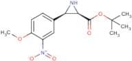 cis-tert-Butyl 3-(4-methoxy-3-nitrophenyl)-aziridine-2-carboxylate