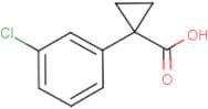 1-(3-Chlorophenyl)cyclopropanecarboxylic acid